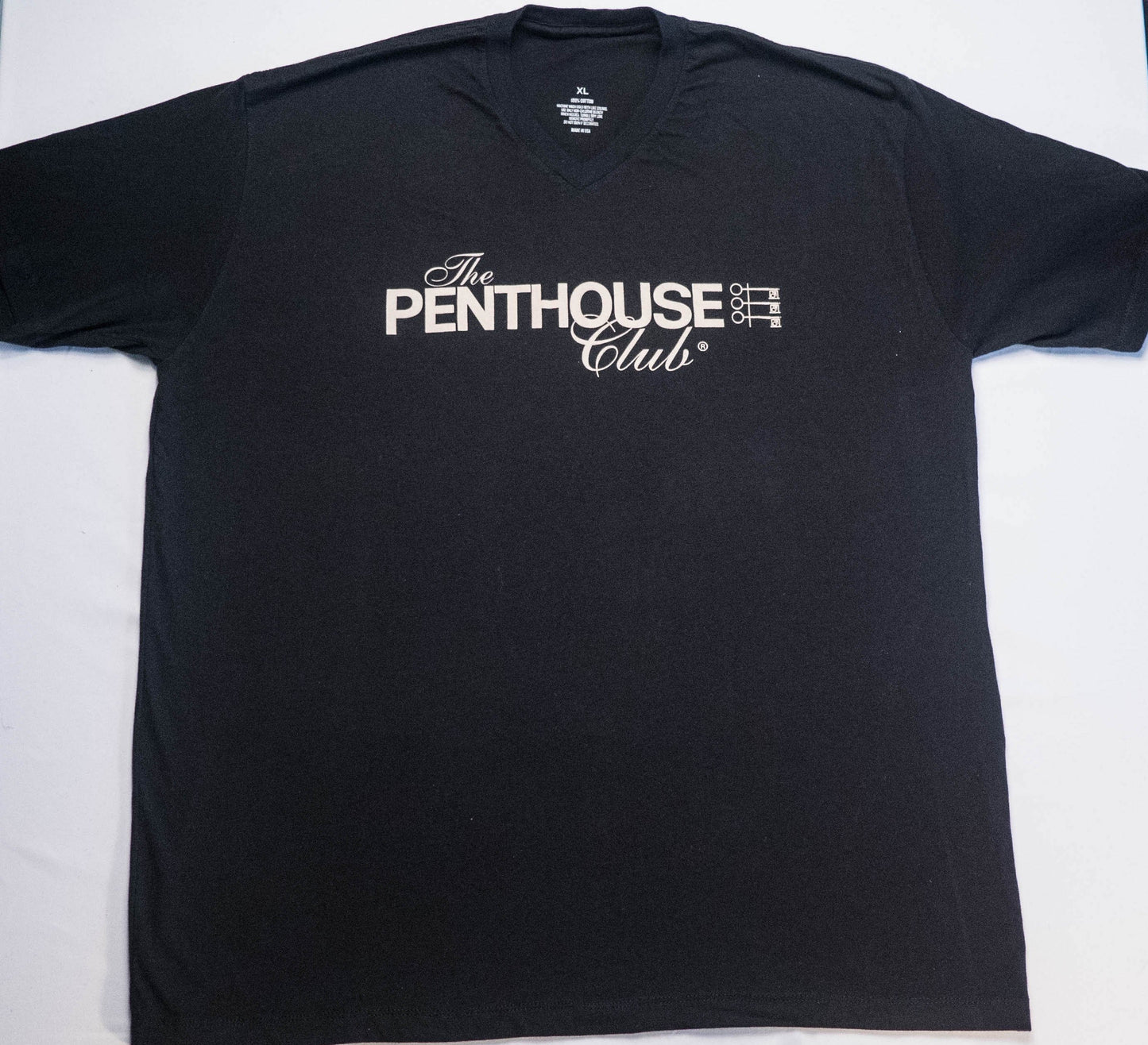 V Neck Logo Tee